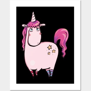 Cute Unicorn Posters and Art